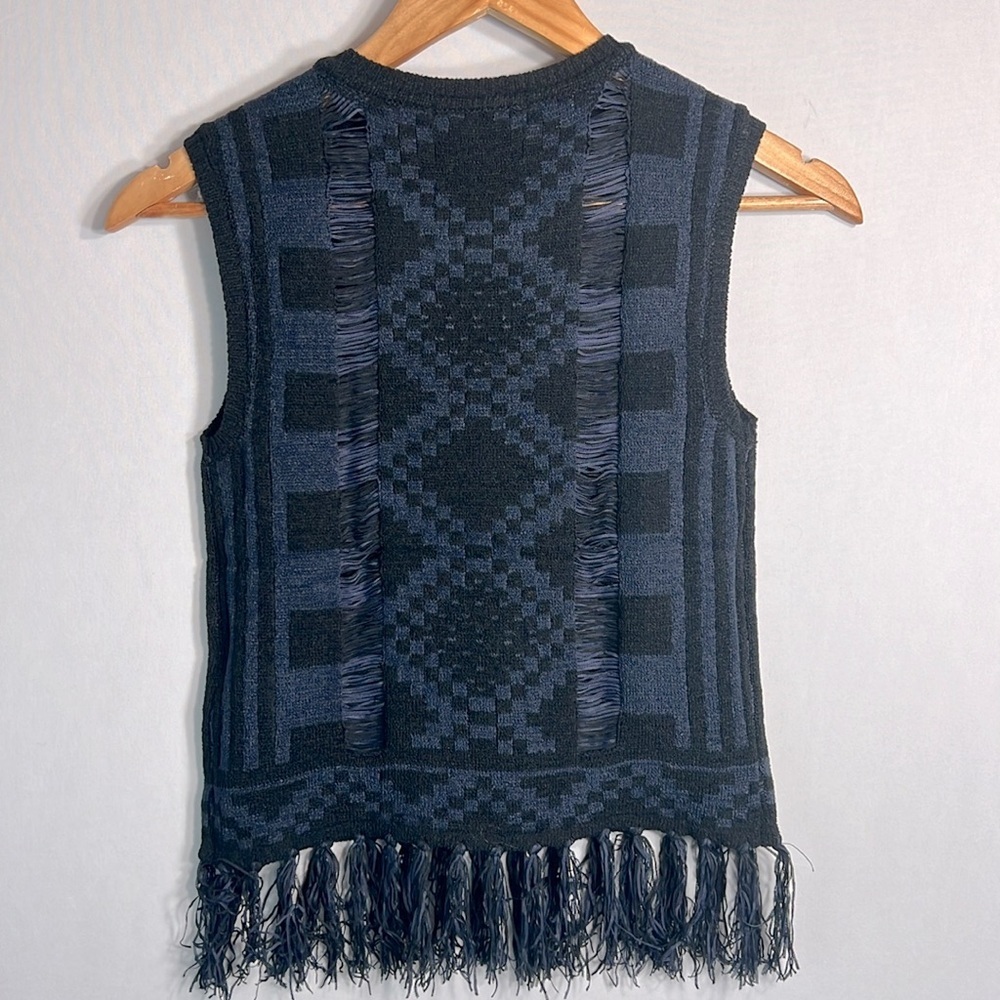 Scotch & Soda Fringe Hem Knit Tank Top size XS NWT - Picture 9 of 9